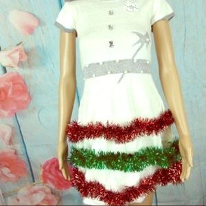 PLANET GOLD Christmas costume dress Size S
